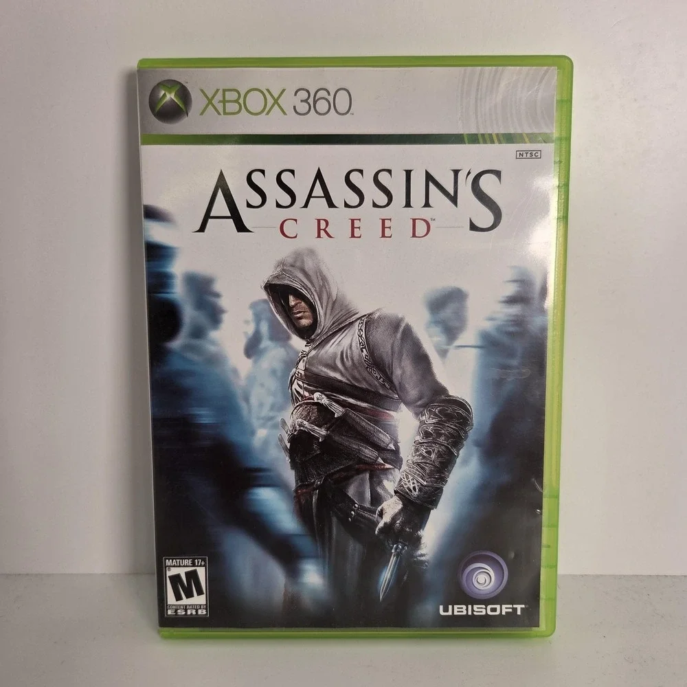Assassin's Creed Microsoft Xbox 360 Video Game CIB M Ubisoft NTSC 2007 Action